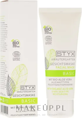 Маска для лица с алоэ вера Styx Naturcosmetic Aloe Vera Face Mask, 70 мл