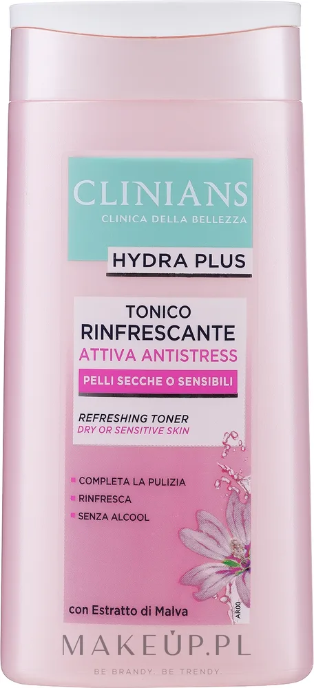 Тоник для лица Clinians Malva Tonic, с экстрактом мальвы, 200 мл