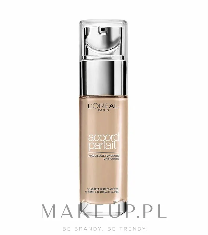 Тональный крем L'Oreal Paris Accord Perfect кремовый, покрытие от лёгкого до среднего, 30 мл, оттенок Beige Rose R3