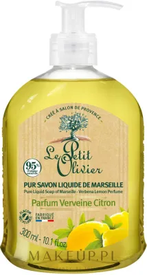 Мыло жидкое Le Petit Olivier Vegetal Oils Soap, лимон и вербена, для рук
