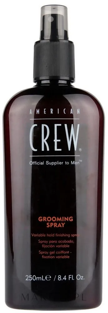 American Crew Classic Grooming Spray спрей-гель для укладки волос 250 мл, мужской стайлинг сильной фиксации, спрей для причёски