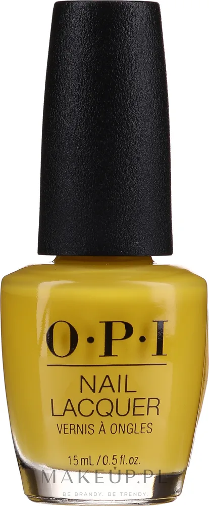 OPI лак для ногтей классический глянцевый цветной 15 мл, оттенок F91 - Exotic Birds Do Not Tweet