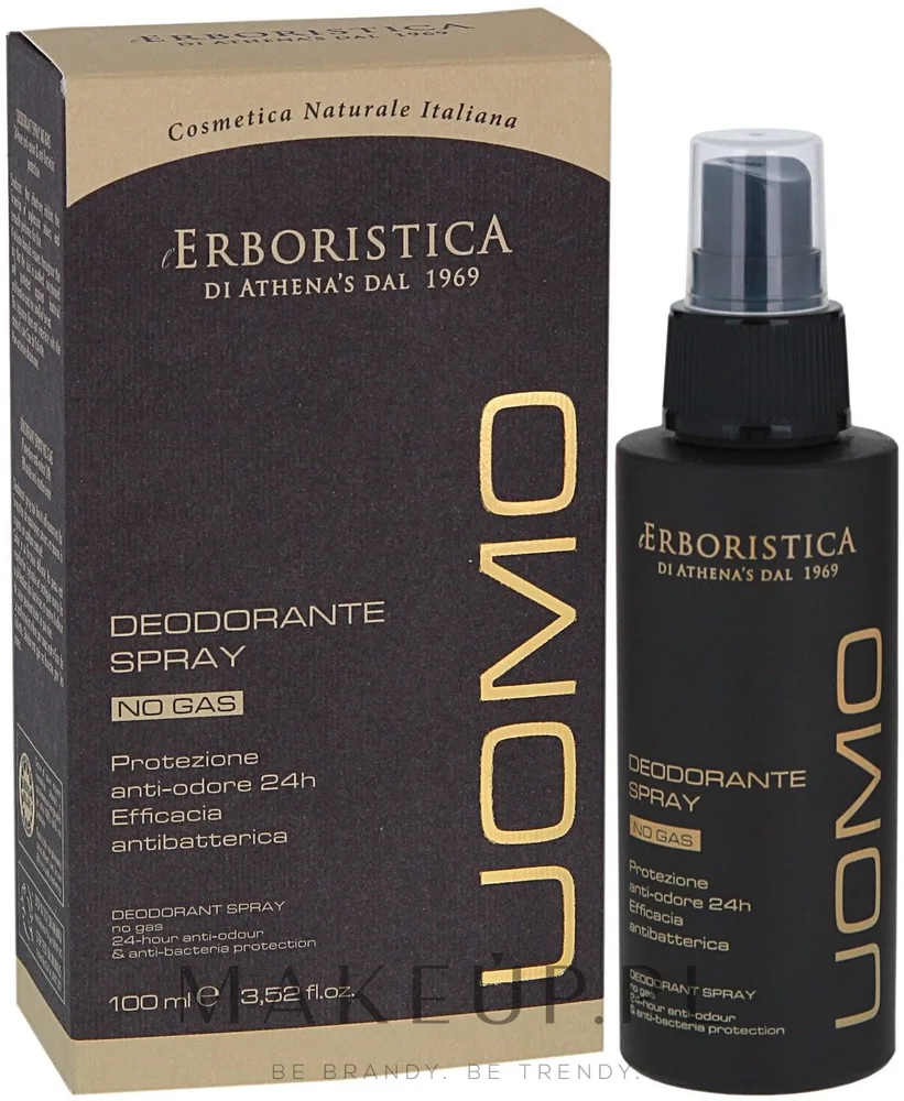 Дезодорант-антиперспирант в спрее L'Erboristica Uomo Ginkgo Biloba
