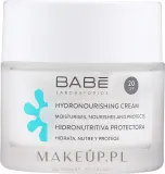 Крем для лица увлажняющий питательный Babe Laboratorios Hydro Nourishing SPF 20, 50 мл — фото 2