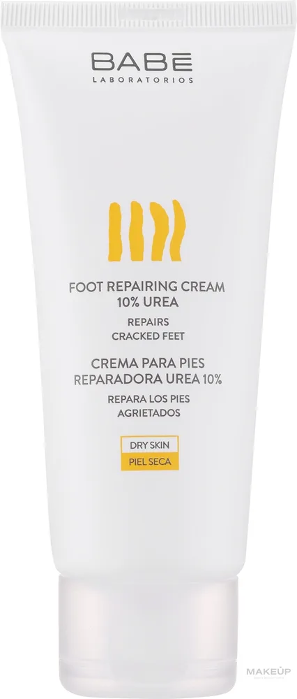 Крем для ног Babe Laboratorios Foot Repairing Cream смягчающий, с мочевиной 10%, 100 мл