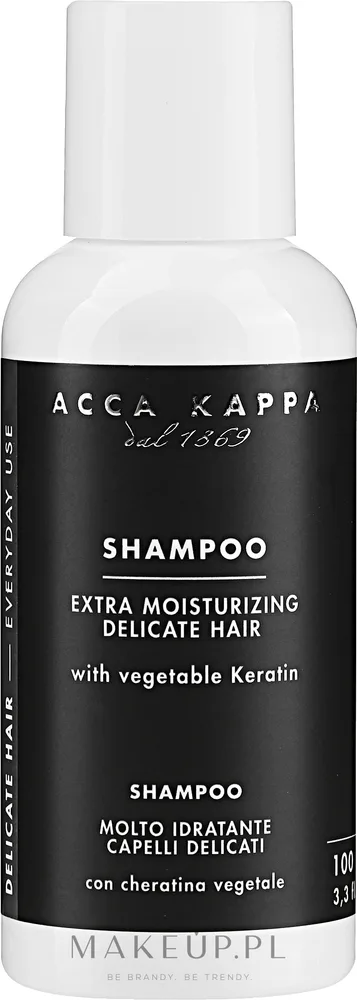 Дорожный шампунь Acca Kappa White Moss Travel с экстрактом льна, 100 мл