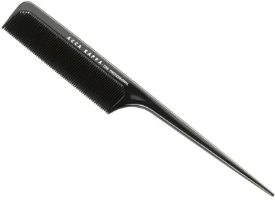 Карбоновая расчёска для укладки с хвостиком Acca Kappa 22 см