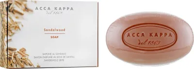 Туалетное мыло Acca Kappa Sandalwood с ароматом сандалового дерева, 150 г