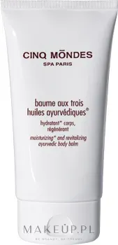 Бальзам для тела Cinq Mondes Baume Aux Trois Huiles Ayurvedic тонизирующий, для любого типа кожи, 150 мл