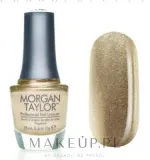 Morgan Taylor Professional Nail Lacquer лак для ногтей цветной глянцевый профессиональный стойкий 15 мл, оттенок 50075 - Give Me Gold — фото 1