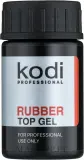 Kodi Professional Rubber Top каучуковое покрытие для гель-лака 14 мл, топ для маникюра с глянцевым финишем, без снятия липкого слоя — фото 2