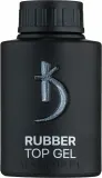 Kodi Professional Rubber Top каучуковое покрытие для гель-лака 14 мл, топ для маникюра с глянцевым финишем, без снятия липкого слоя — фото 3