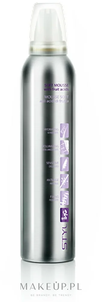 ING Professional Styl-Mousse Soft мусс для укладки волос лёгкой фиксации, пенка для объёма, 250 мл