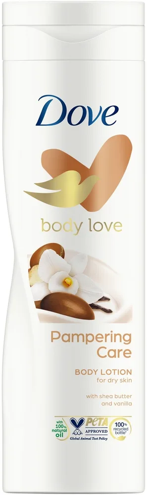 Питательный бальзам для тела с маслом ши и ванилью Dove Purely Pampering Nourishing Lotion