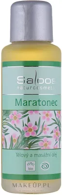 Масло для массажа ног Saloos Maratonec для уставших ног, с растительными маслами, 50 мл