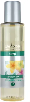 Масло для душа Saloos Grapefruit Shower Oil, с эфирным маслом грейпфрута, 125 мл