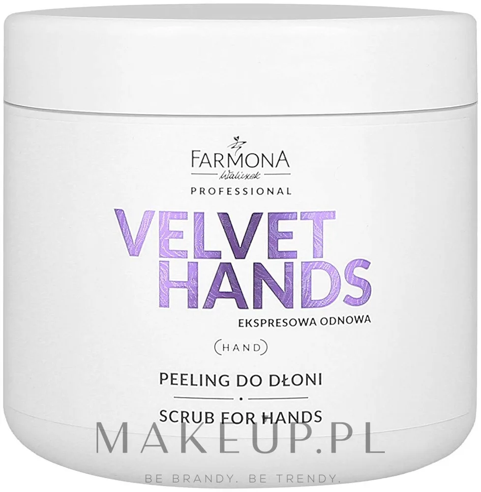 Farmona Professional Velvet Hands Scrub For Hands пилинг скраб для рук с лилией и маслом макадамии профессиональный 550 г