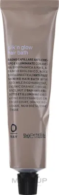 Шампунь для восстановления волос после солнца Oway Silk'n Glow Hair Bath, шаг 1 из 3, 50 мл