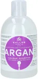 Шампунь для окрашенных волос Kallos Cosmetics Argan Colour Shampoo с маслом арганы 1000 мл — фото 3