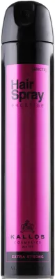 Лак для волос Kallos Cosmetics Prestige Hair Spray Extra Strong экстрасильная фиксация, с блеском