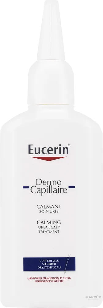 Eucerin DermoCapillaire Calming Urea шампунь для сухой и раздражённой кожи головы 100 мл, успокаивающий уход при шелушении и зуде