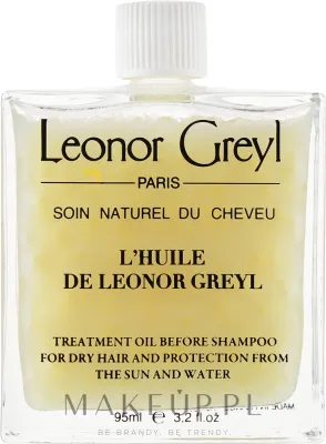 Масло для волос Leonor Greyl Treatment Before Shampoo для нанесения перед мытьём, с кокосовым маслом, 95 мл