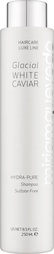 Увлажняющий шампунь Miriam Quevedo Glacial White Caviar Hydra Pure Shampoo с белой икрой 250 мл
