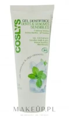 Coslys Toothpaste гелевая зубная паста для чувствительных зубов и дёсен с алоэ и прополисом 75 мл