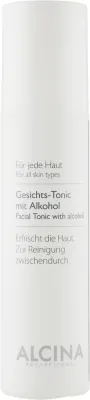 Тоник для лица Alcina Professional Facial Tonic со спиртом и опунцией для жирной кожи, 200 мл