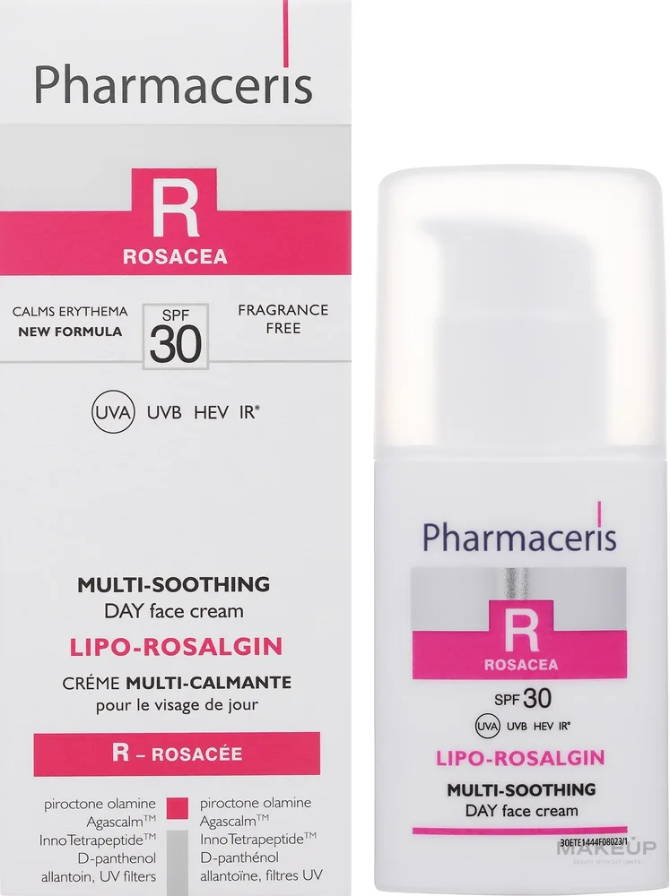 Крем для лица Pharmaceris R Lipo-Rosalgin успокаивающий для чувствительной кожи 30 мл