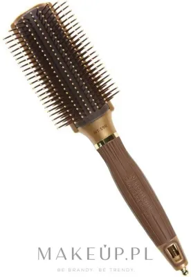 Щётка для волос Olivia Garden Nano Thermic Ceramic + Ion S9R Brush с нейлоновой щетиной, с выдвижным хвостиком, 25,5 см, 1 шт