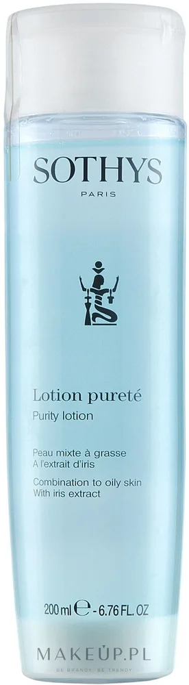 Sothys Purity лосьон-тоник для лица для жирной и комбинированной кожи с экстрактом ириса матирующий двухфазный 500 мл