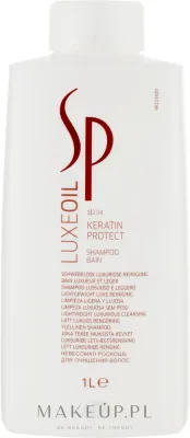Кератиновый восстанавливающий шампунь Wella SP Luxe Oil Keratin Protect Shampoo для сухих волос, 1000 мл