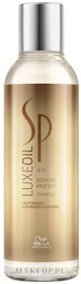 Кератиновый восстанавливающий шампунь Wella SP Luxe Oil Keratin Protect Shampoo для сухих волос, 200 мл