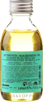 Davines Authentic масло питательное для лица, тела и волос 140 мл, натуральное масло для сухой кожи и волос