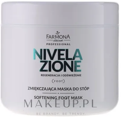 Смягчающая маска для стоп Farmona Professional Nivelazione, с мочевиной, регенерация и освежение
