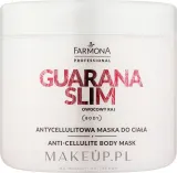 Farmona Professional Guarana Slim маска для тела антицеллюлитная фруктовый рай 500 мл, профессиональный уход с кофеином, гуараной и l-карнитином для моделирования силуэта — фото 1