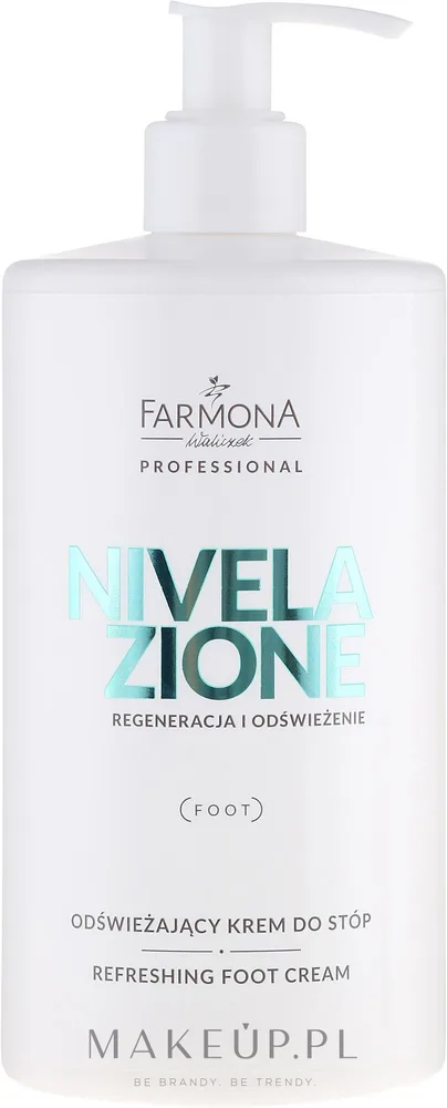 Крем для ног Farmona Professional Nivelazione освежающий, с экстрактом шалфея, 500 мл