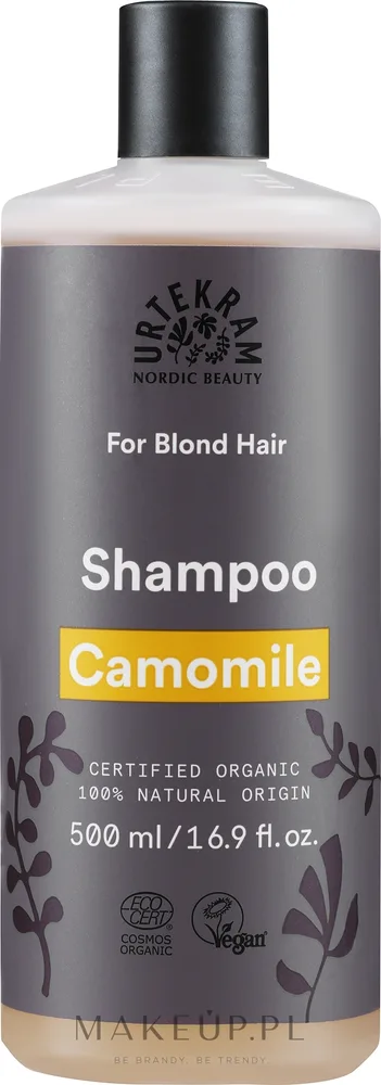 Органический шампунь для светлых волос Urtekram Camomile Shampoo Blond Hair с ромашкой