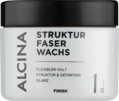 Alcina Struktur Faser Wachs воск для укладки волос структурирующий волокнистый с пантенолом и витамином E 50 мл