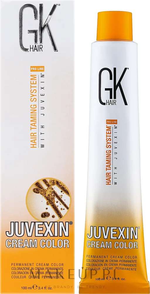 Крем-краска для волос GKhair Hair Cream Color, с аммиаком, на масляной основе, 100 мл, оттенок 9 - Very Light Blonde