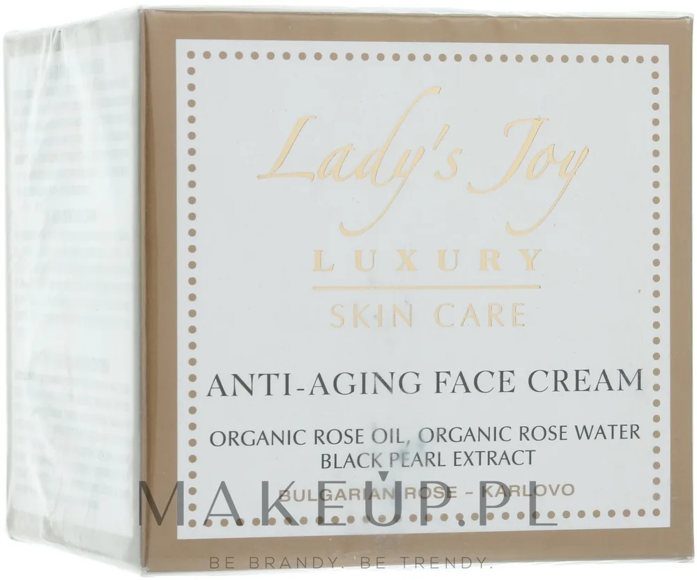 Bulgarian Rose Lady's Joy Luxury крем для лица антивозрастной с розовым маслом, питание, 50 мл