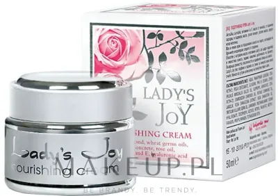 Крем для лица Bulgarian Rose Lady’s Joy Nourishing Cream питательный, успокаивающий раздражения, 50 мл