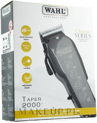 Машинка для стрижки волос Wahl Taper 2000 профессиональная, с вибрационным мотором, 1 шт