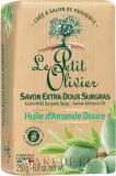 Деликатное туалетное мыло Le Petit Olivier Sweet Almond Oil с маслом сладкого миндаля, 250 г — фото 2