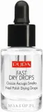Pupa Fast Dry Drops капли сушка для лака для ногтей, с маслом сача инчи и витамином Е, быстрое высыхание маникюра, 7 мл — фото 1