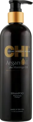 Шампунь CHI Argan Oil Plus Moringa Oil Shampoo восстанавливающий с аргановым маслом, 340 мл