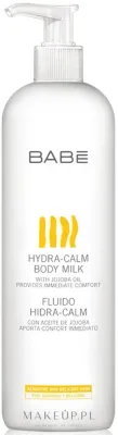Babe Laboratorios Hydra-Calm молочко для тела увлажняющее с маслом жожоба, эмульсия после душа для чувствительной кожи, 500 мл