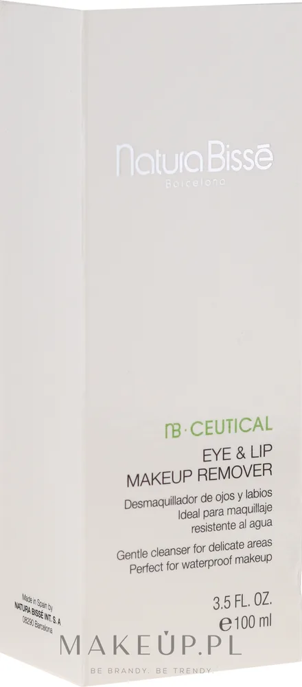 Natura Bisse NB Ceutical жидкость для снятия макияжа двухфазная для глаз и губ средство для демакияжа стойкой косметики туши и помады 100 мл