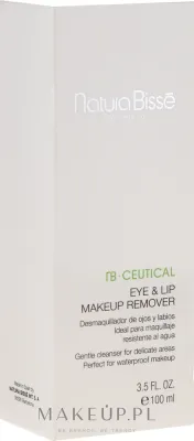 Natura Bisse NB Ceutical жидкость для снятия макияжа двухфазная для глаз и губ средство для демакияжа стойкой косметики туши и помады 100 мл